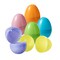 120 PCS/ 180 PCS Easter Plastic Fillable Eggs in 6 Assorted Colors